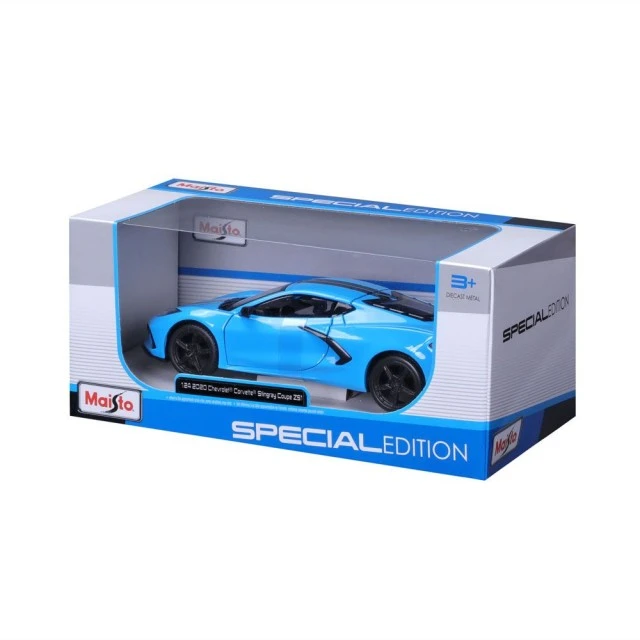 MAISTO SP EDITION Кола 2020 Chevrolet Corvette Stingray Z51 1:24 синя
