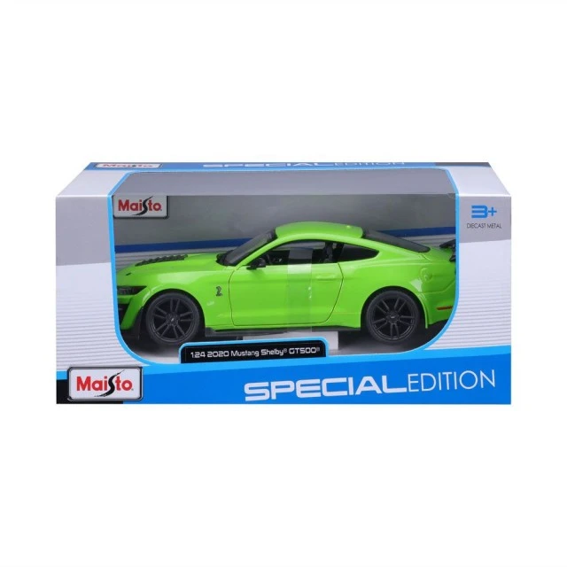 MAISTO SP EDITION Кола Ford Mustang Shelby GT500 2020 1:24 зелена