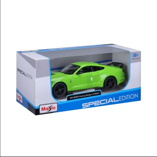 MAISTO SP EDITION Кола Ford Mustang Shelby GT500 2020 1:24 зелена