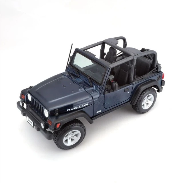 MAISTO SP EDITION Кола Jeep Wrangler Rubicon 1:18 синя