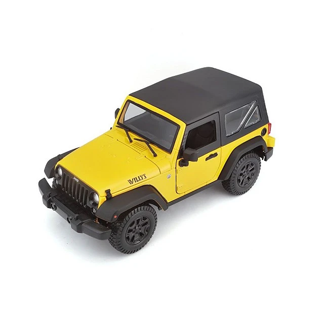 MAISTO SP EDITION Кола 2014 Jeep Wrangler 1:18 жълта