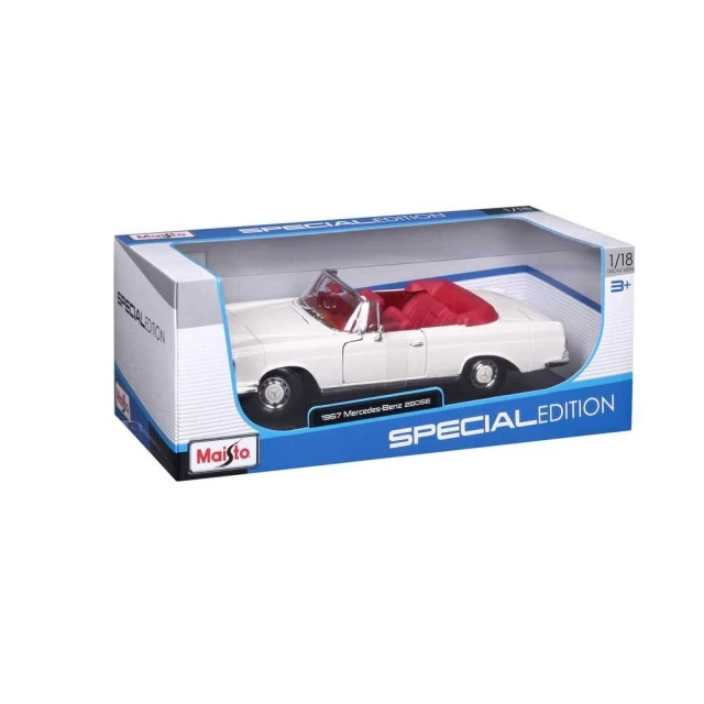 MAISTO SP EDITION Кола Mercedes Benz 280SE, Cabrio 1967 1:18