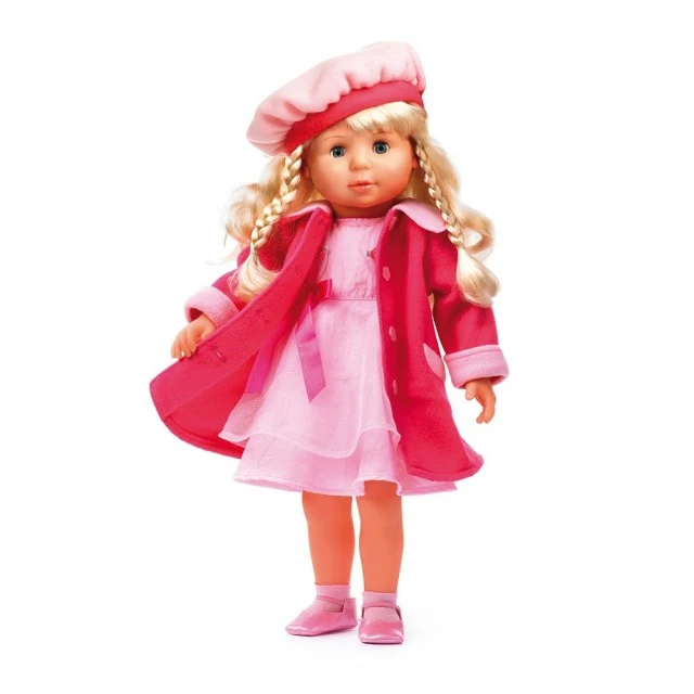 BAYER Singing and talking doll Maria with pink coat 9463