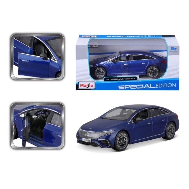 MAISTO SP EDITION КОЛА MERCEDES-BENZ EQS 2022 1:24 синя