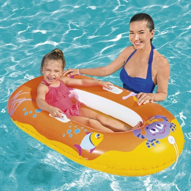 BESTWAY Inflatable boat Sea World 119x79cm.