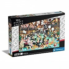 CLEMENTONI 6000h. High Quality DISNEY GALA 3 puzzle