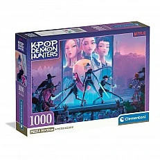 CLEMENTONI 1000ч. Пъзел KPOP Demon Hunters Poster Included
