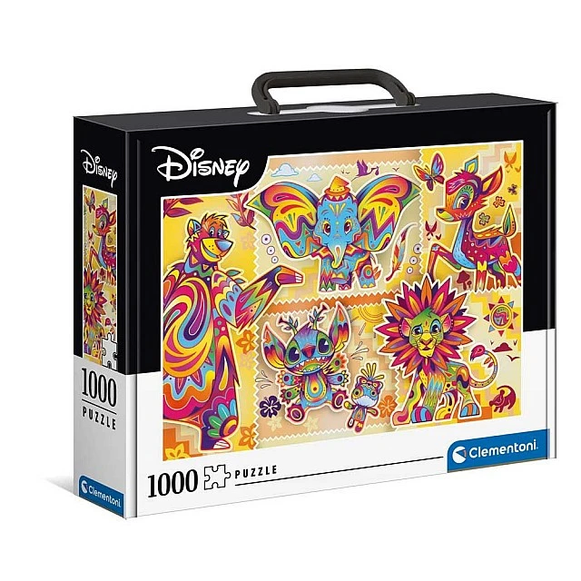 CLEMENTONI 1000h. Disney Classic Briefcase Puzzle