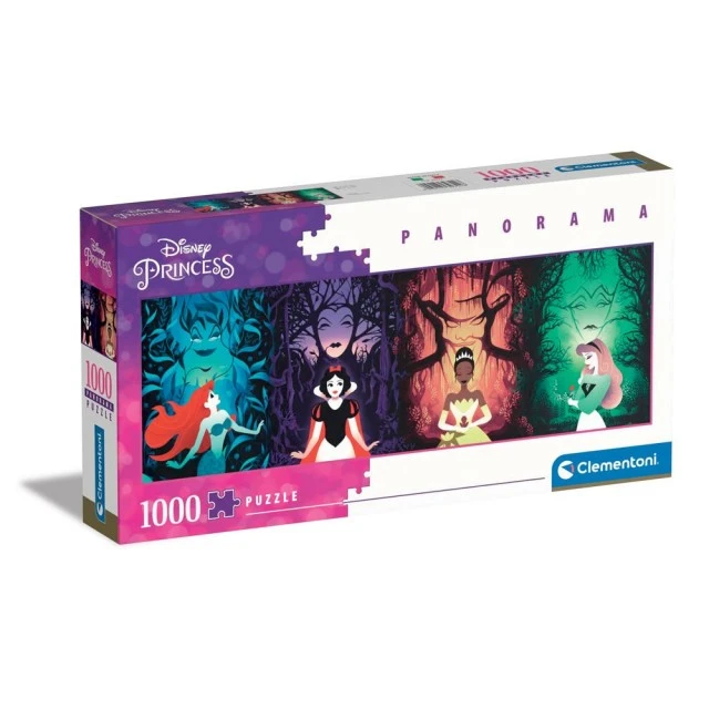 CLEMENTONI 1000h. Panorama Disney Princess Puzzle