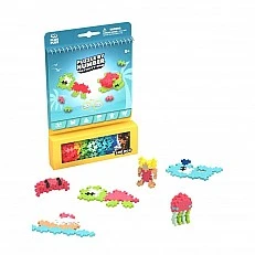 Plus Plus Constructor 125h. with pattern booklet Ocean