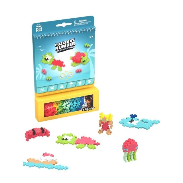 Plus Plus Constructor 125h. with pattern booklet Ocean