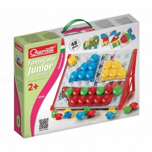 Quercetti Fantacolor Junior large-pegs mosaic