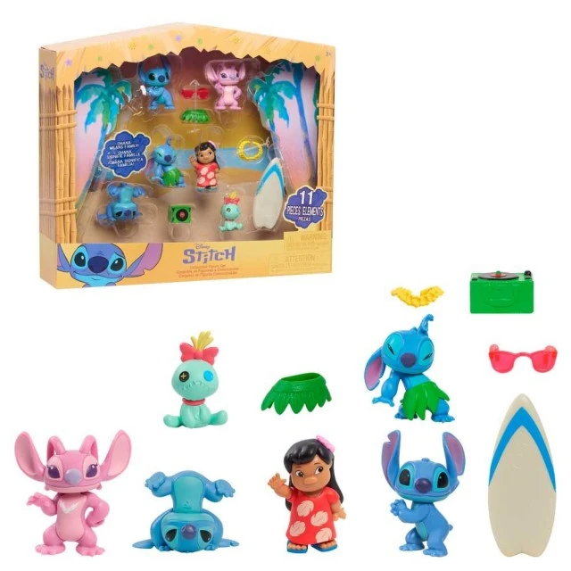 STITCH Collectible Figures 11 pieces