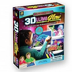 AM-AV Светеща Дъска за Рисуване 3D Lumi Glow