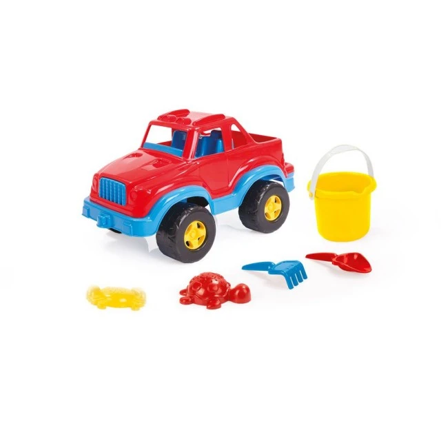DOLU Pickup with bucket and sand moulds