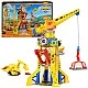Paw Patrol Rubble and Crew Crane with sound and light effects, mini bulldozer and puppy