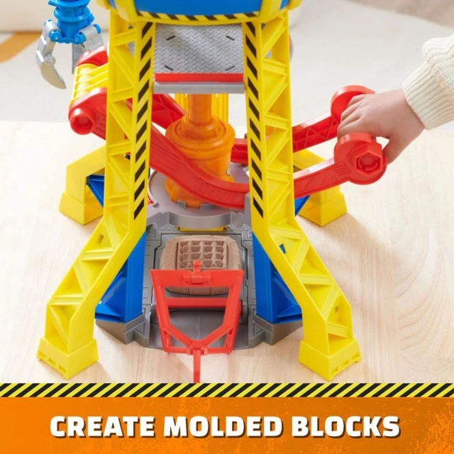 Paw Patrol Rubble and Crew Crane with sound and light effects, mini bulldozer and puppy