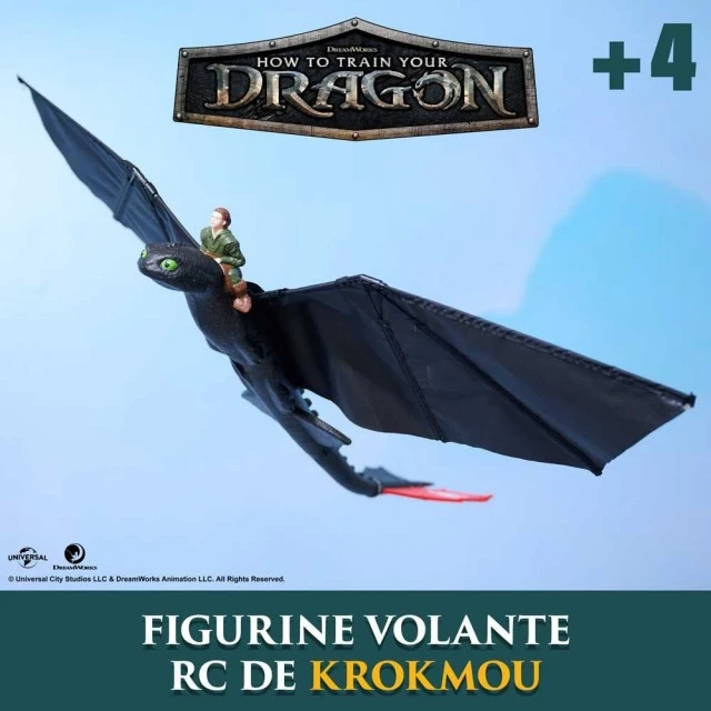 HOW TO TRAIN YOUR DRAGON Летящ дракон Беззъб R/C