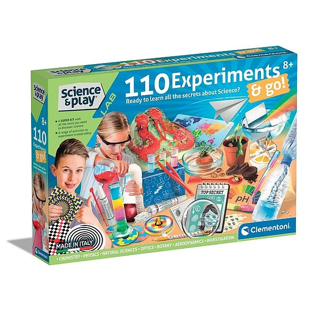 CLEMENTONI SCIENCE PLAY Science lab 110 experiments