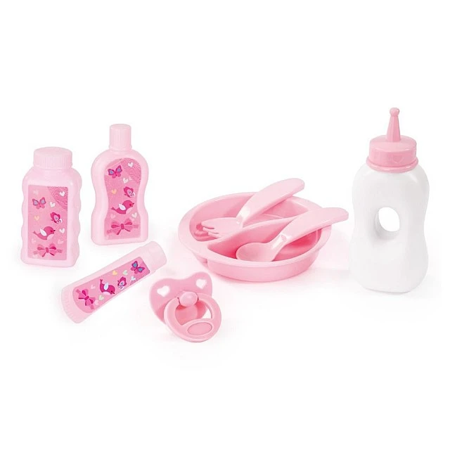 BAYER Doll Cot and Sleeping Bag TRAVEL SET 11 in 1