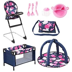 BAYER Bed, Highchair and Active Gym 9 in 1
