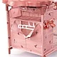 BAYER Doll Playpen with High Chair and Carousel Pink