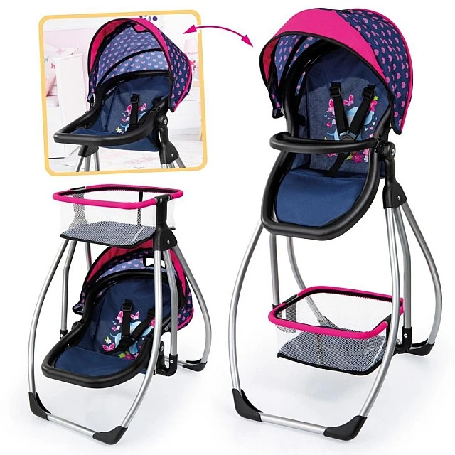 BAYER Doll High Chair 3 in 1 TRIO