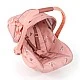 BAYER Doll basket DELUXE pink
