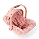 BAYER Doll basket DELUXE pink