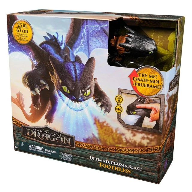 HOW TO TRAIN YOUR DRAGON Дракон Беззъб със светлинен ефект