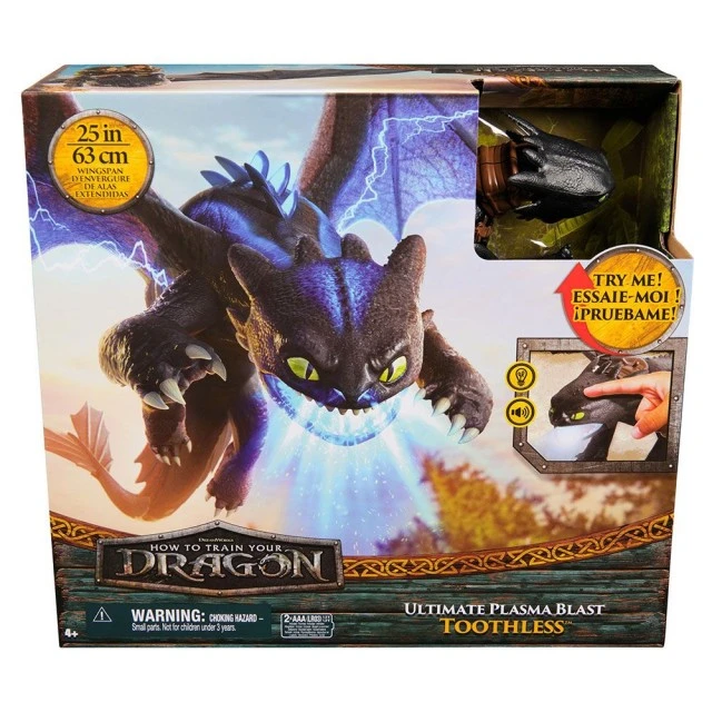 HOW TO TRAIN YOUR DRAGON Дракон Беззъб със светлинен ефект