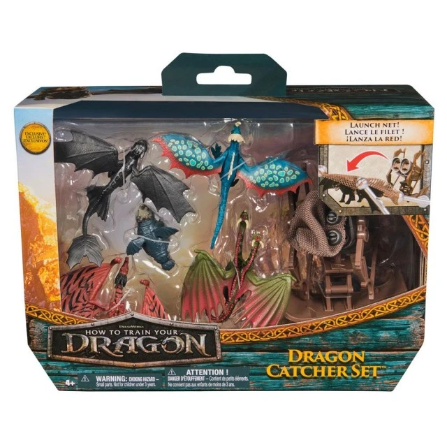 HOW TO TRAIN YOUR DRAGON Dragon Hunter with 5 dragons