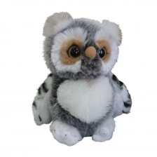 SILKY Плюшена СОВА СИВА 86423