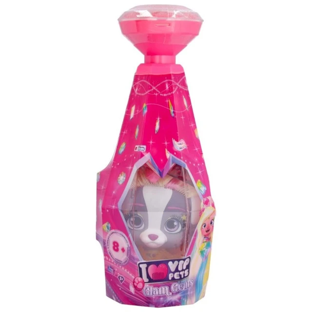 VIP PETS GLAM GEMS Модно Кученце 9 Изненади за Прически