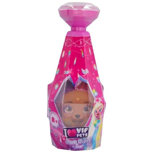 VIP PETS GLAM GEMS Модно Кученце 9 Изненади за Прически