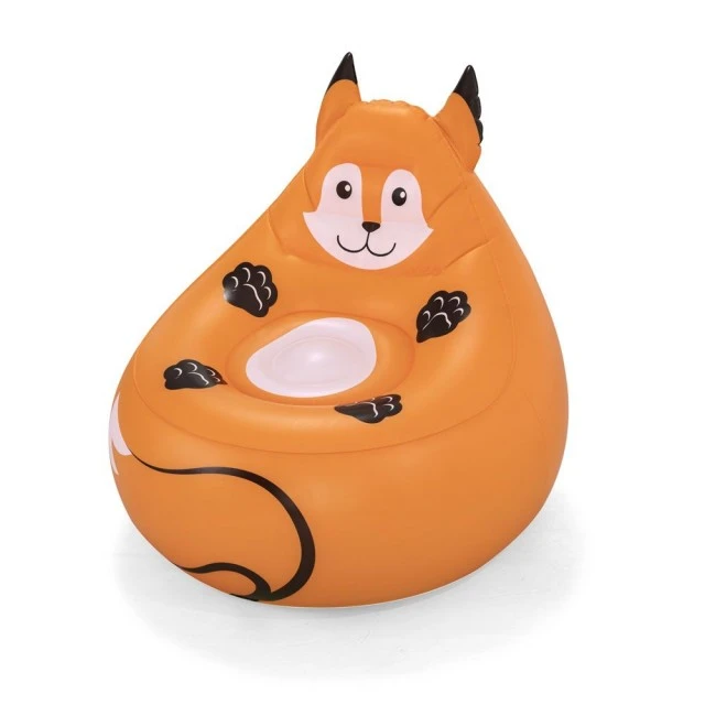 BESTWAY Inflatable armchair Panda/Fox/Monkey 72x72x64 cm.