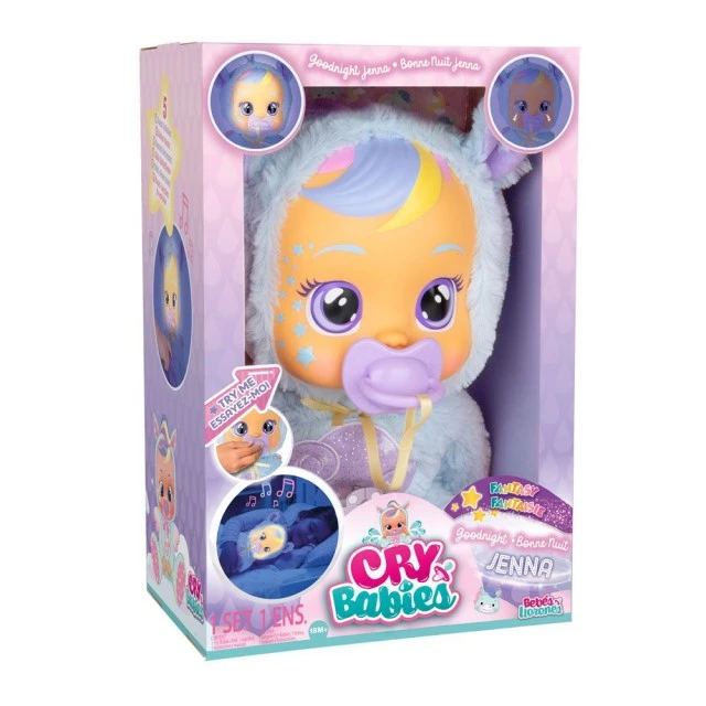 IMC Кукла CRYBABIES Лека нощ Jenna