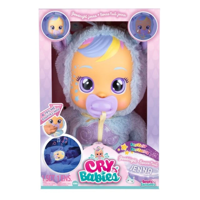 IMC Кукла CRYBABIES Лека нощ Jenna