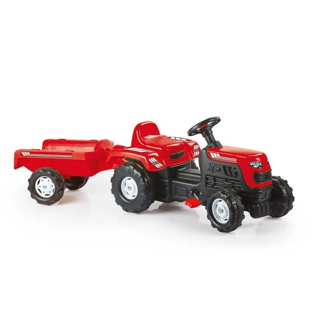 DOLU Tractor with trailer red 8146