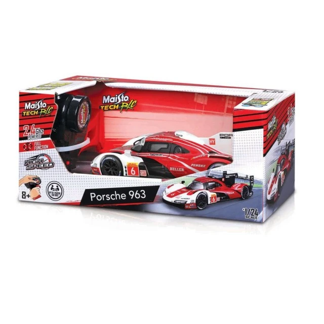 MAISTO TECH Le Mans Car Porsche 963 Radio/C 1:24