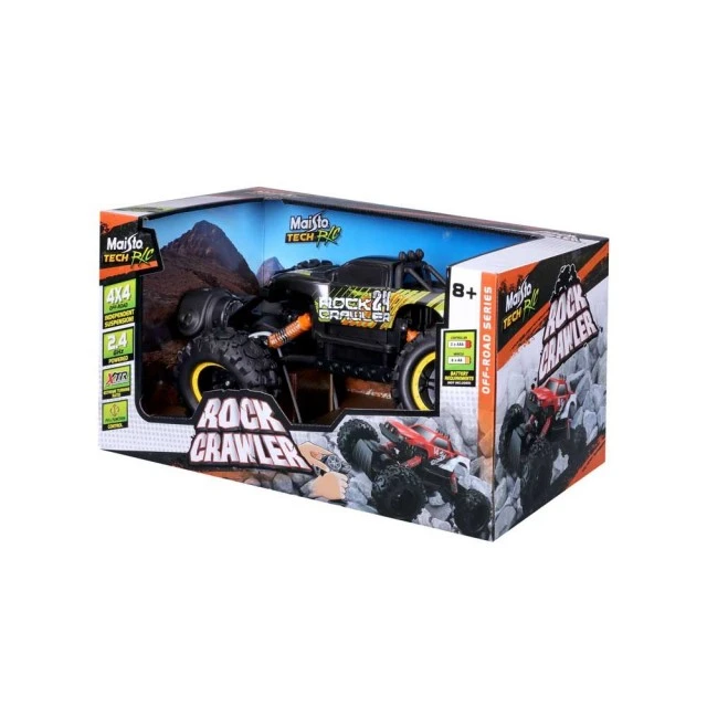 MAISTO TECH Джип Rock Crawler R/C черен