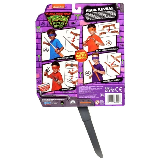 TMNT Костенурка Нинджа Оръжие с маска Blister