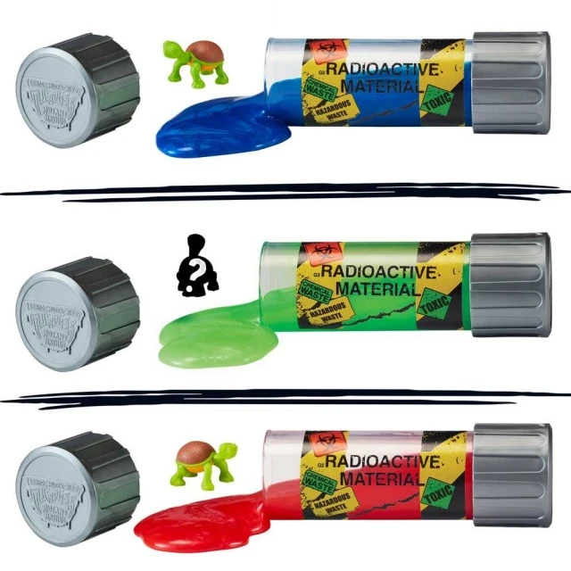 TMNT Mutant Mayhem cylinder with mutagen and mini turtle 83700