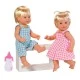 LT Squealing doll with hair LE PETIT BEBE