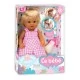 LT Squealing doll with hair LE PETIT BEBE
