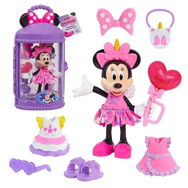 DISNEY Minnie Mouse Doll Unicorn
