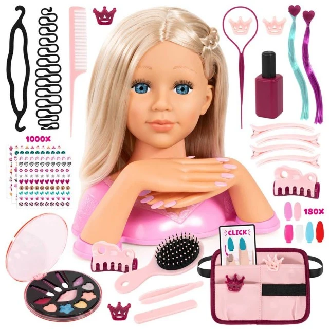Bayer Hair Model Charlene with Magic Nails