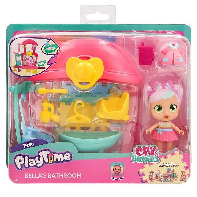 IMC CRYBABIES Character with furniture PLAY TIME Day Care