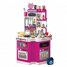 Modern Kitchen Ъглова Кухня с Течаща Вода и Пара 113ч.