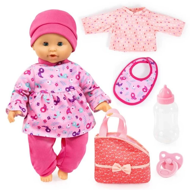 Bayer Baby Doll 27cm with Additional Clothes and Deluxe Bag